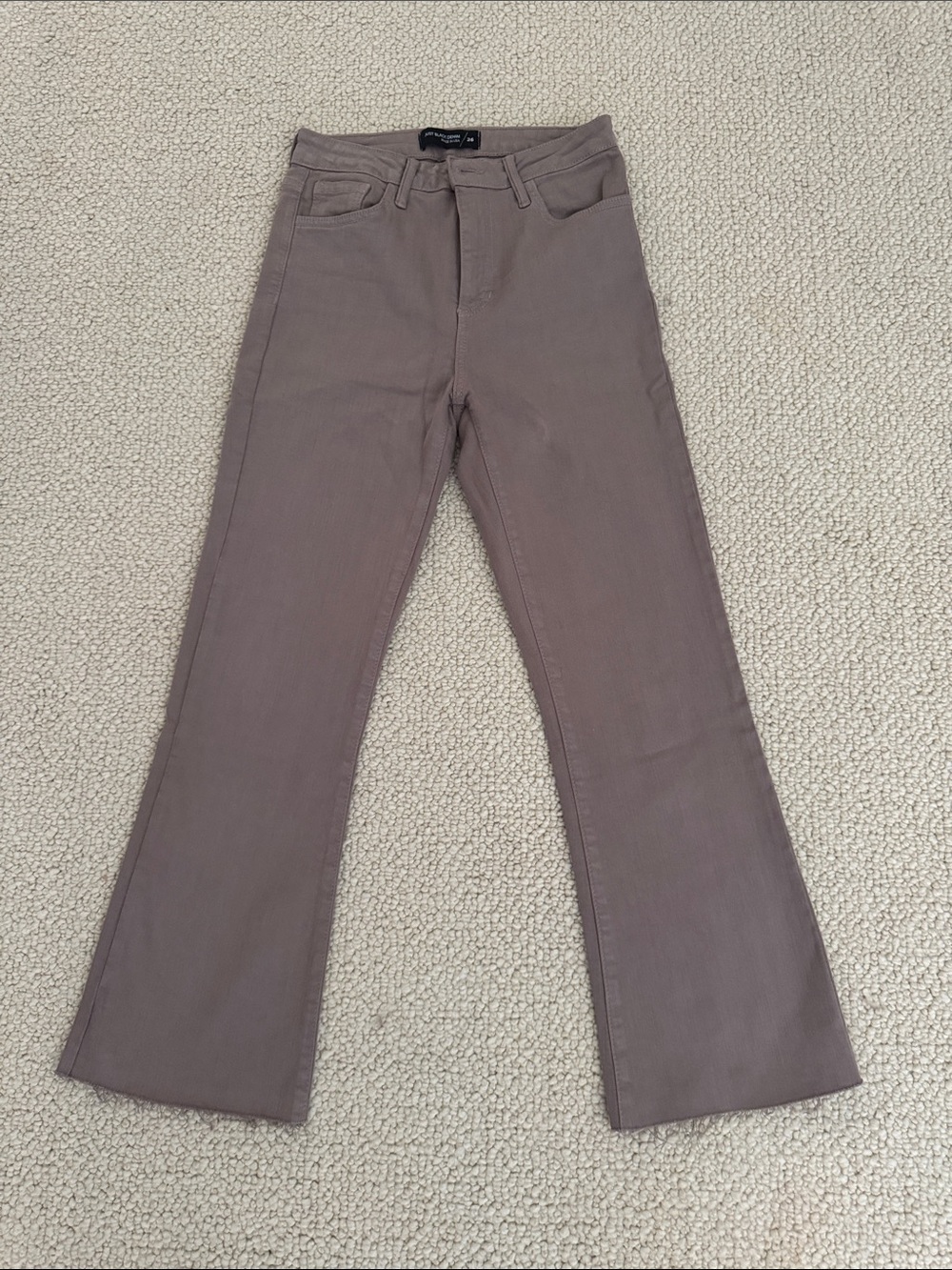 Just Black Taupe High-Rise Jeans